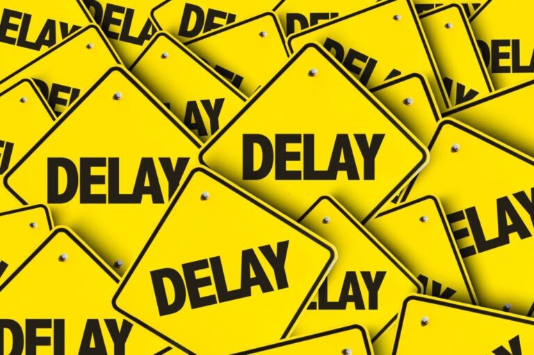 Delay sign